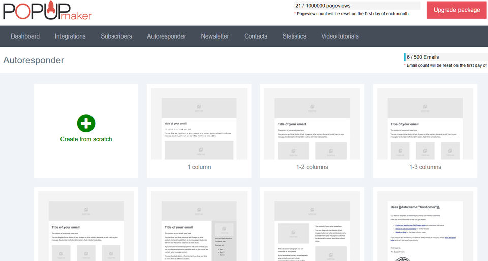 Popup Maker Screenshot 1