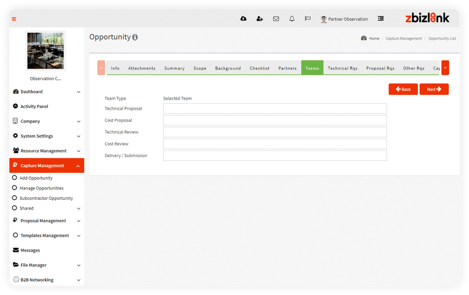 Zbizlink Screenshot 1