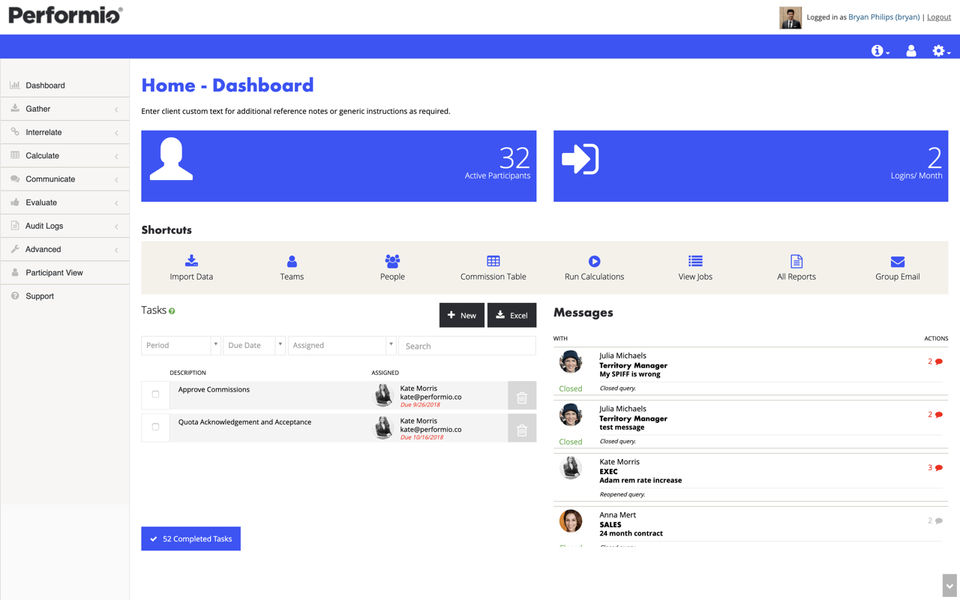 Performio Screenshot 2