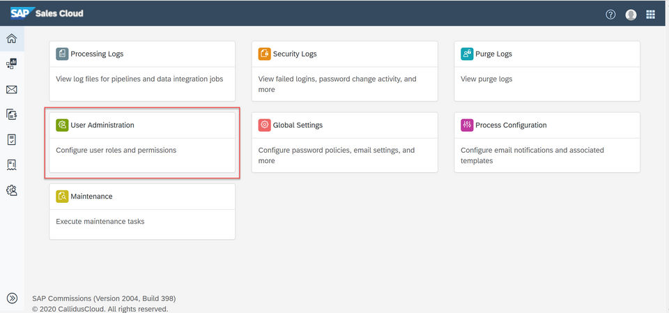 SAP Commissions Screenshot 2