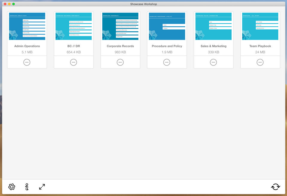 Showcase Workshop Screenshot 1
