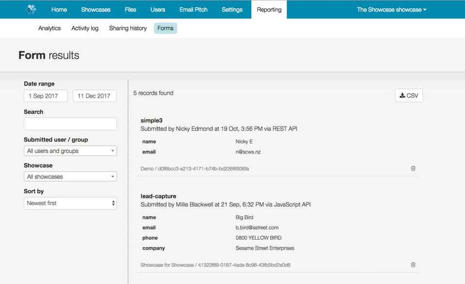 Showcase Workshop Screenshot 4