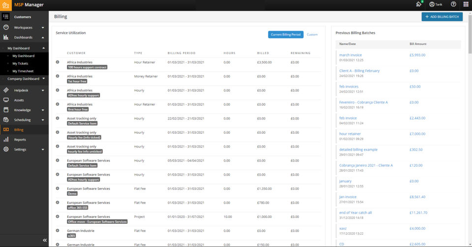 N-able MSP Manager Screenshot 2