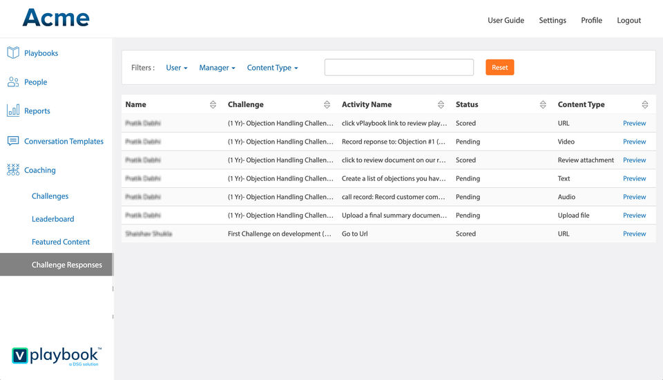 vPlaybook Screenshot 3