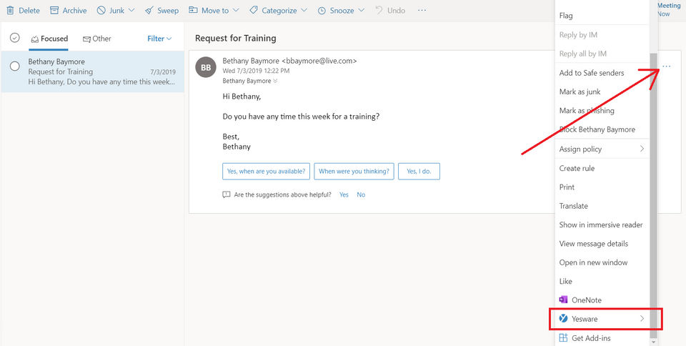 Yesware Screenshot 5