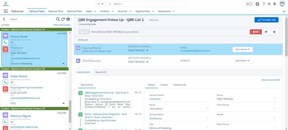 Salesvue Screenshot 4