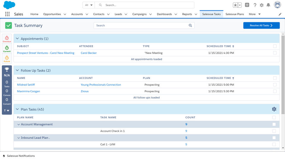 Salesvue Screenshot 6