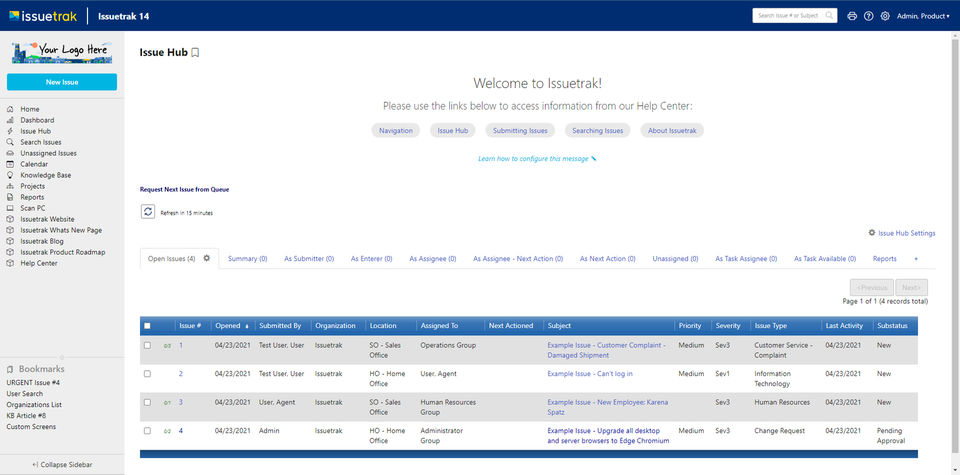 Issuetrak Screenshot 6