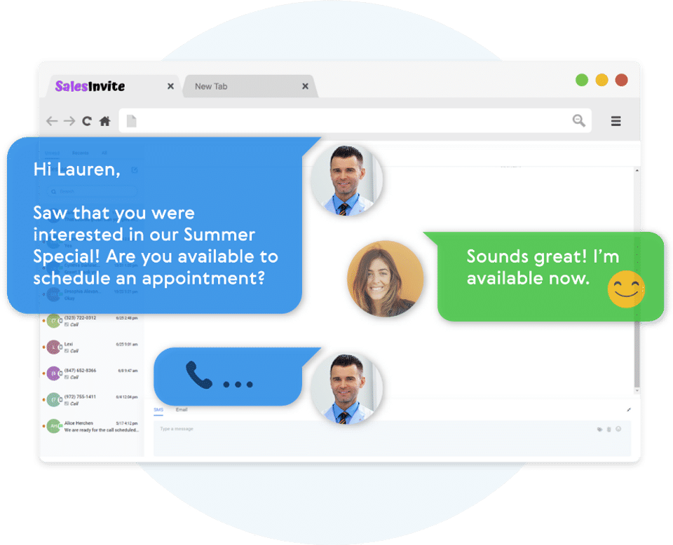 SalesInvite Screenshot 1