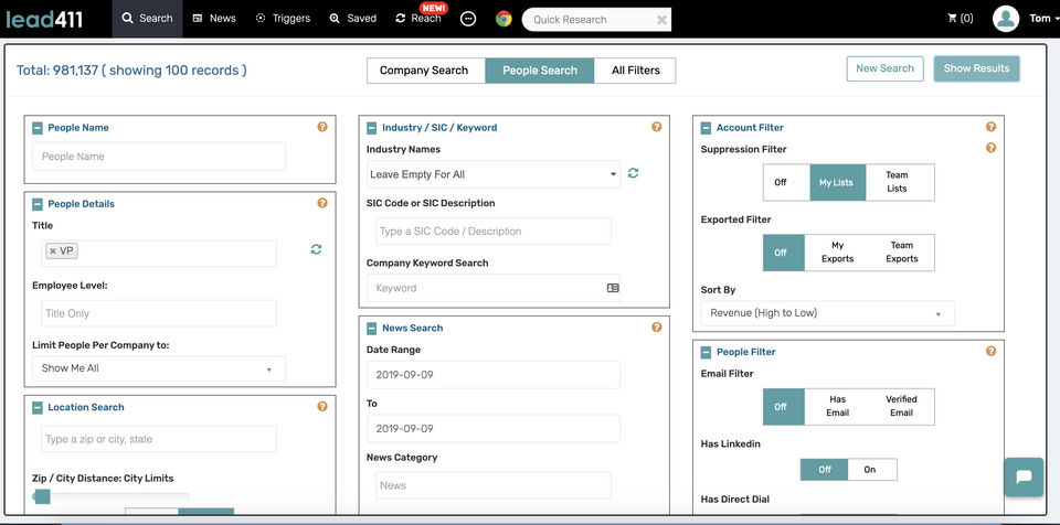 Lead411 Screenshot 3