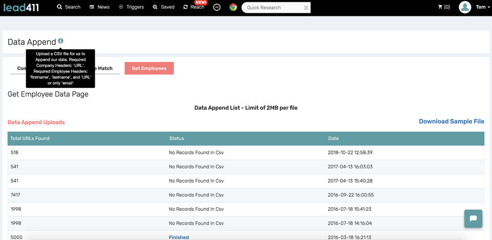 Lead411 Screenshot 4