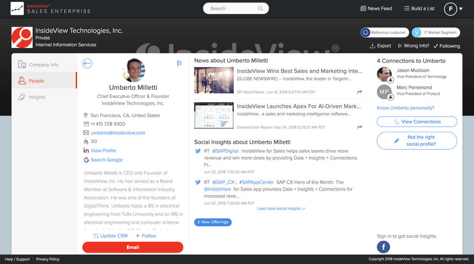 InsideView Screenshot 5