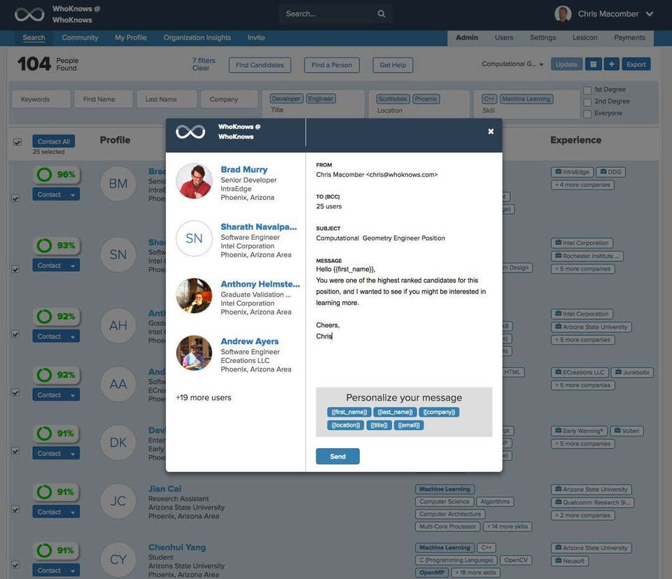WhoKnows Screenshot 2