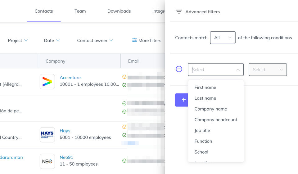 SalesQL Screenshot 1