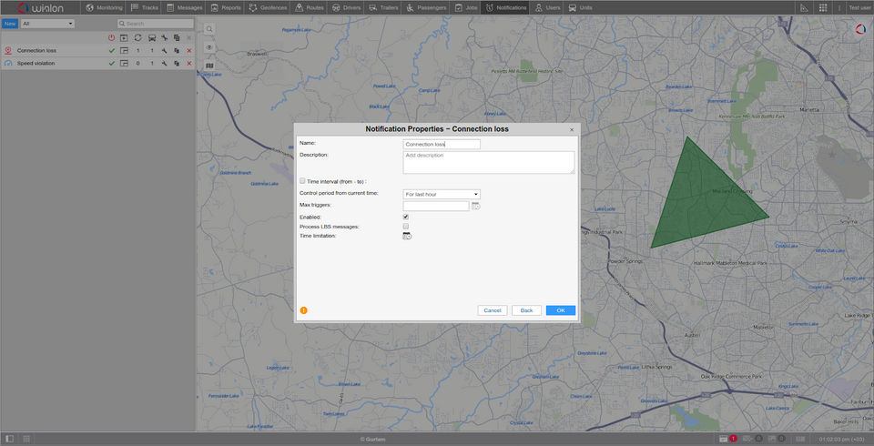 Wialon Screenshot 4