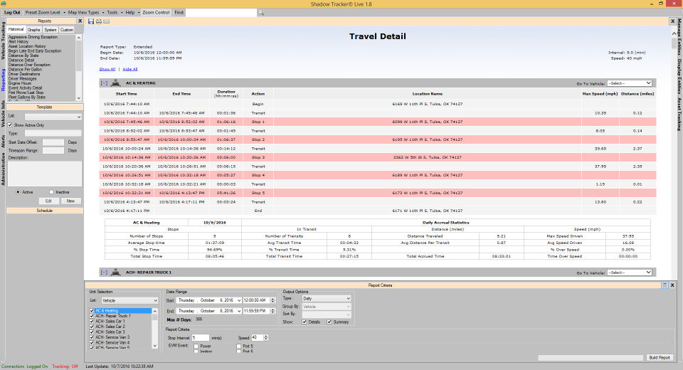 ATTI Shadow Tracker Screenshot 5