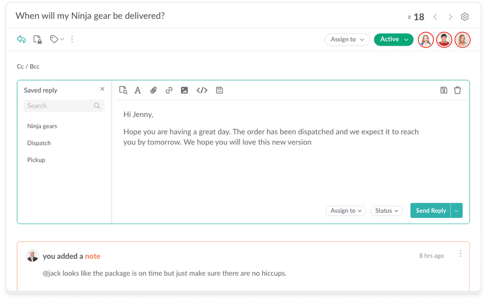 HelpNinja Screenshot 1