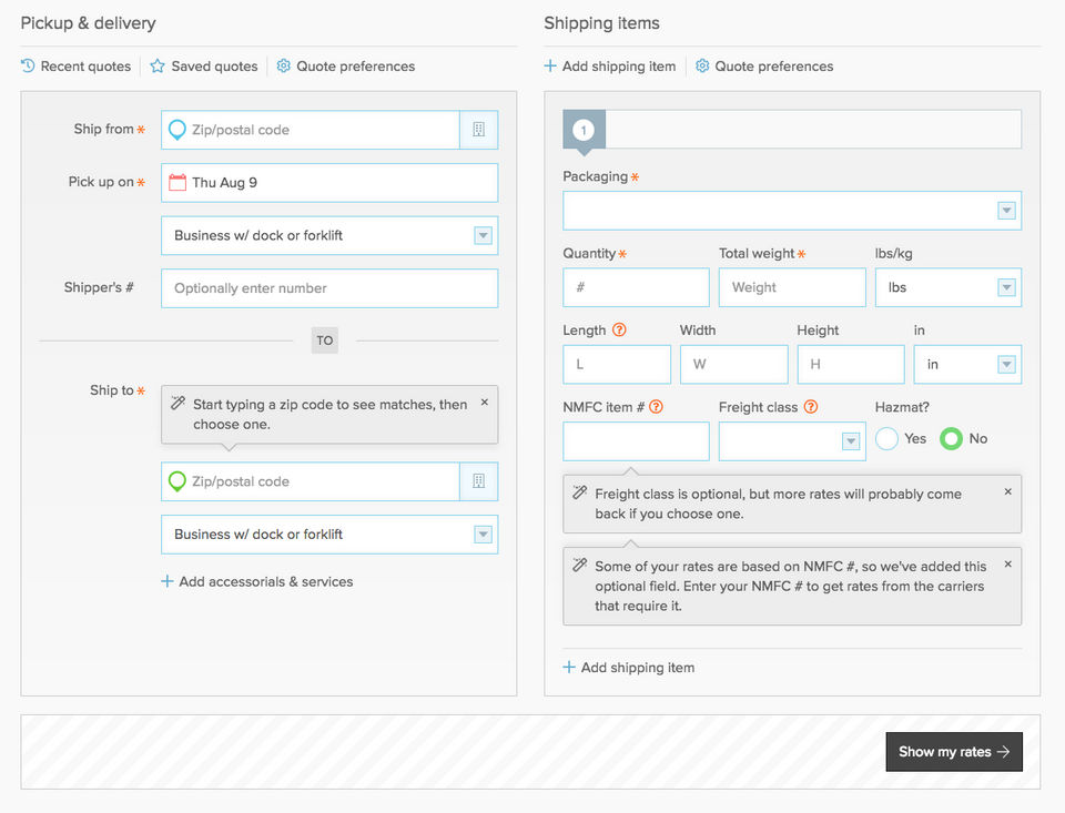 Freightview Screenshot 2