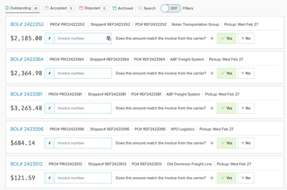 Freightview Screenshot 3