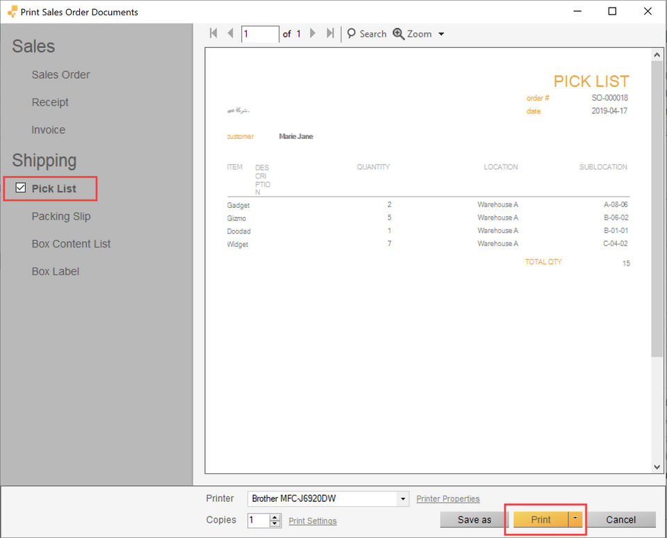 inFlow Inventory Screenshot 3