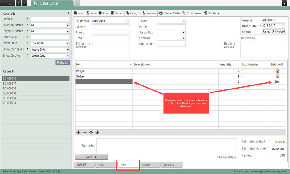 inFlow Inventory Screenshot 5