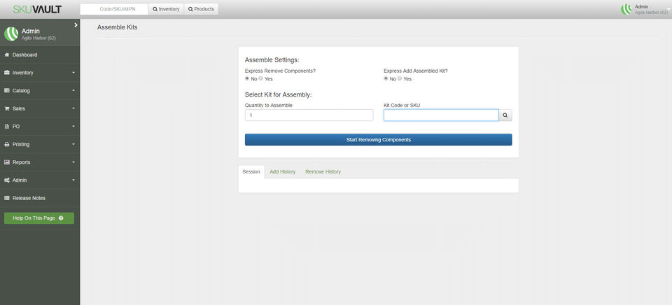 SkuVault Screenshot 1