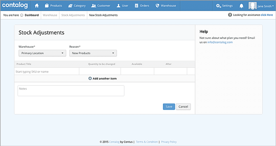 Contalog Screenshot 1
