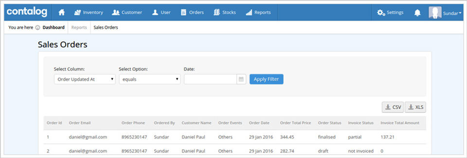 Contalog Screenshot 7