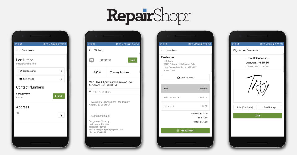 RepairShopr Screenshot 3