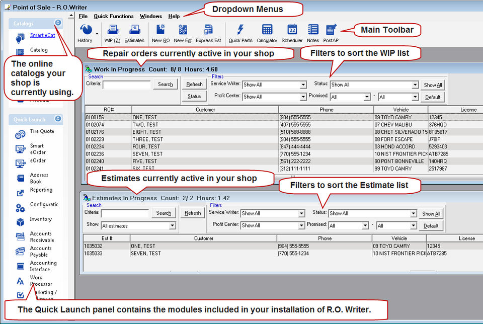 R.O. Writer Screenshot 2