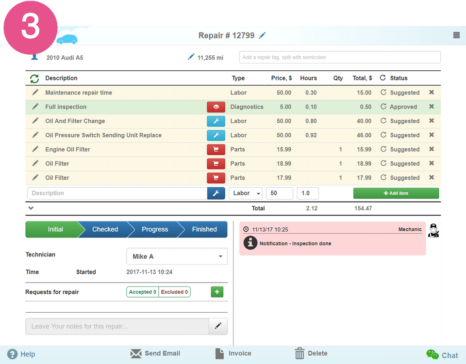 AutoRepair Cloud Screenshot 3