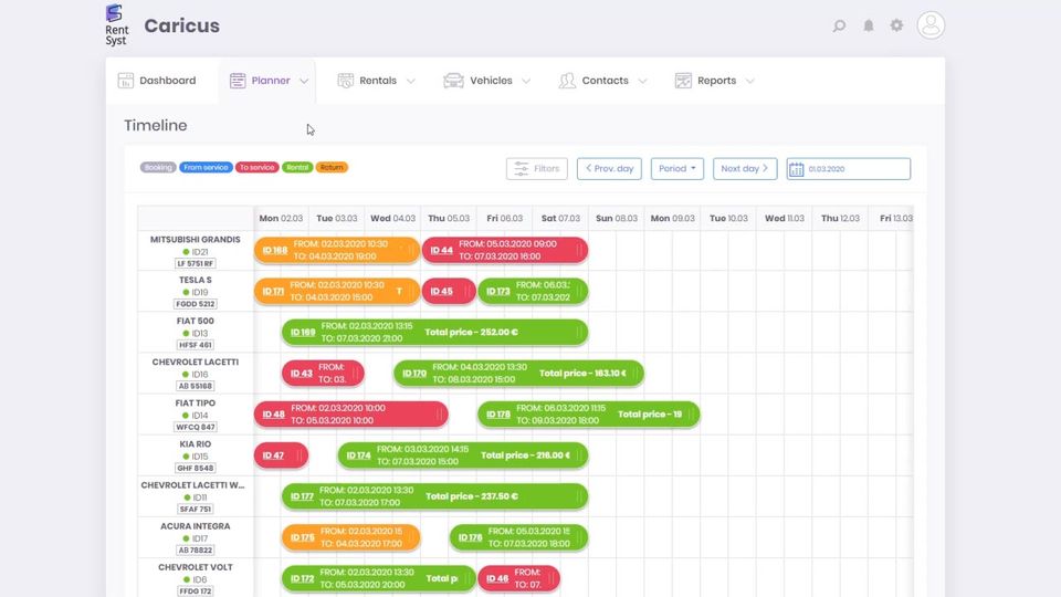 RentSyst Screenshot 2