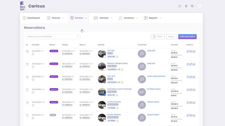 RentSyst Screenshot 3