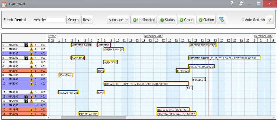 Carhire Manager Web Screenshot 5