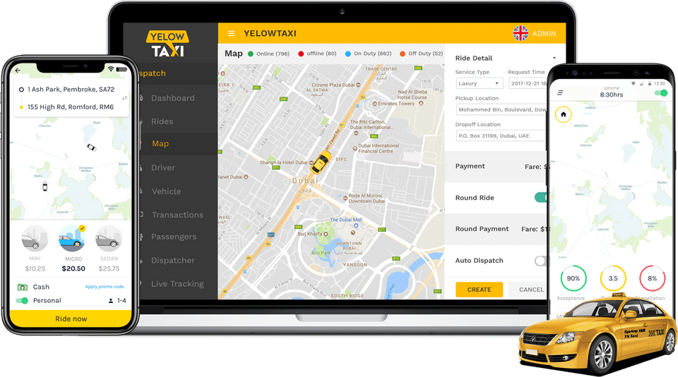 YelowTaxi Screenshot 1