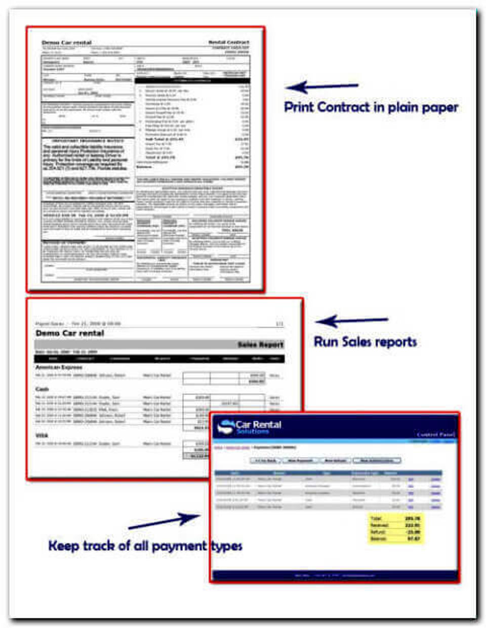 Car Rental Solutions Screenshot 1