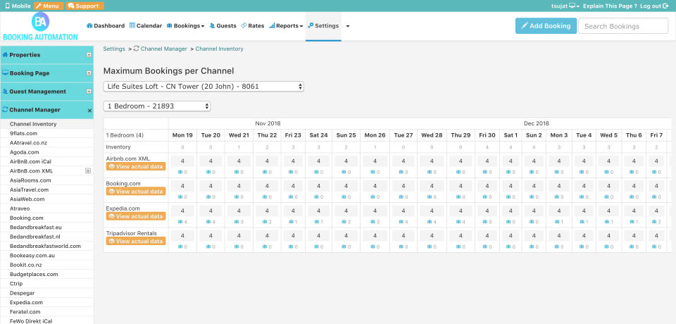 Booking Automation Screenshot 5