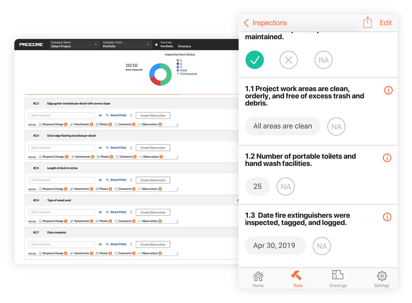 PROCORE Screenshot 3