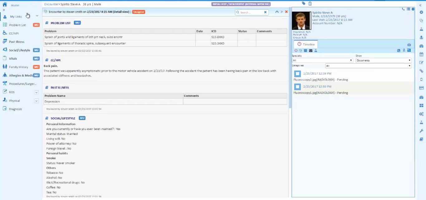 MedicsCloud EHR Screenshot 9