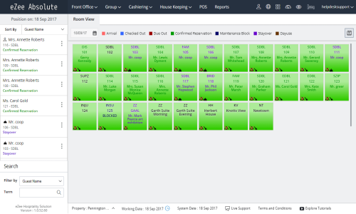 eZee Absolute Screenshot 1