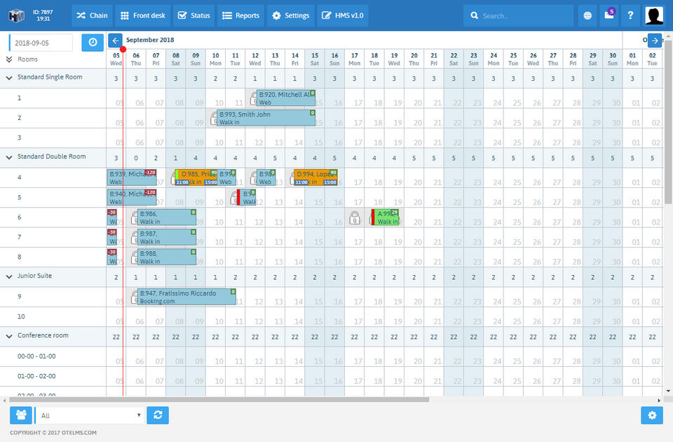 OtelMS Screenshot 1