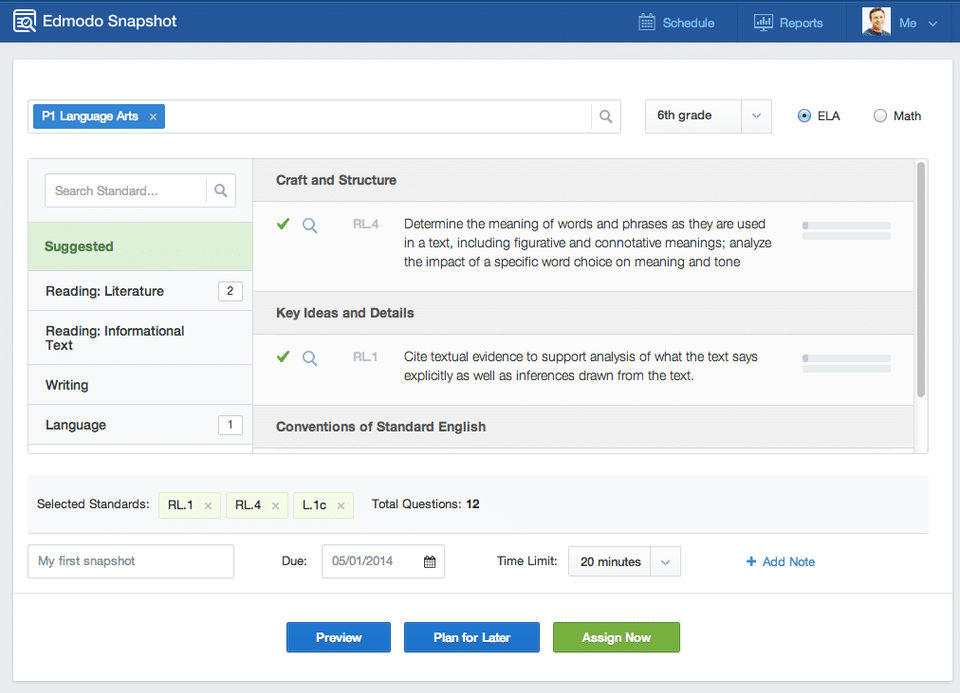 Edmodo Screenshot 2