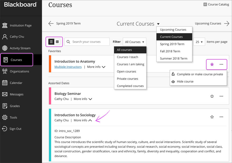 Blackboard Learn Screenshot 3