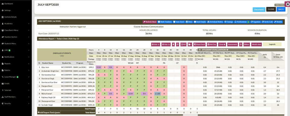 ClassTrack Screenshot 5