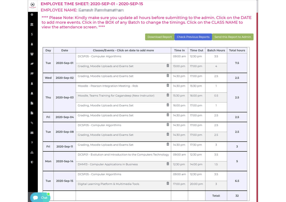 ClassTrack Screenshot 9
