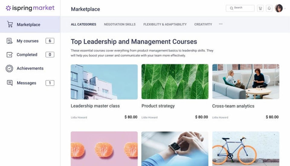 iSpring Market Screenshot 1