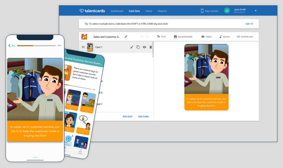 TalentCards Screenshot 4