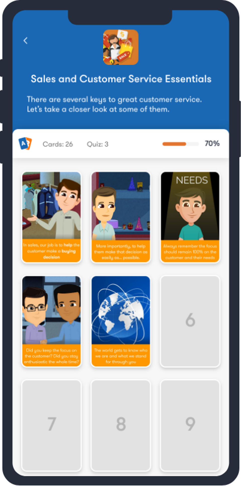 TalentCards Screenshot 5