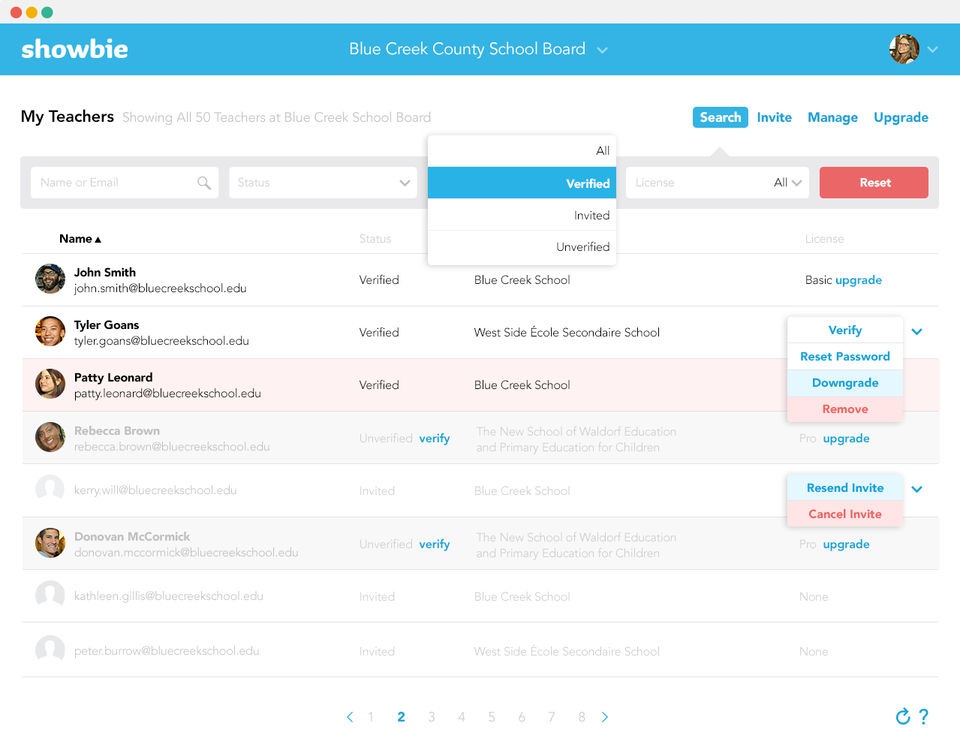 Showbie Screenshot 1