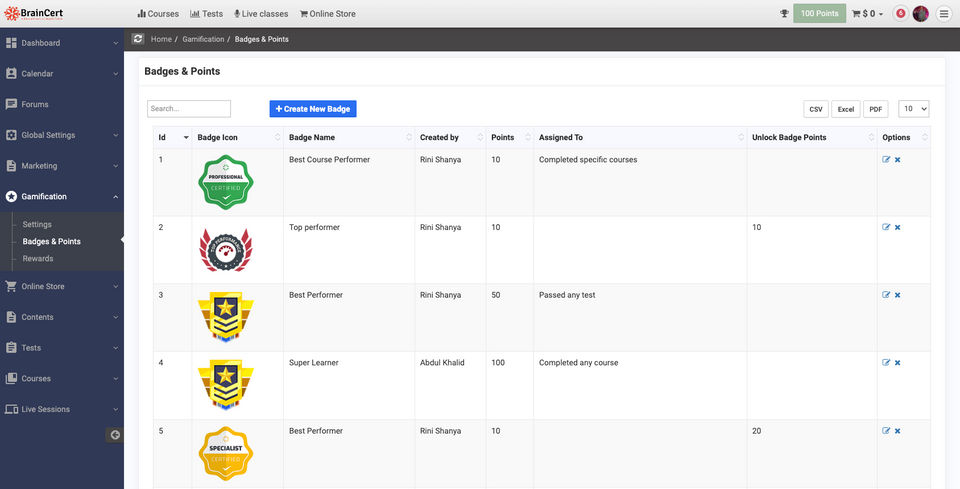 BrainCert Enterprise LMS Screenshot 5